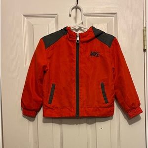 Orange & Gray Nike☑️Windbreaker Baby👶🏼Boy👦🏻Jacket🧥Sz 24M
